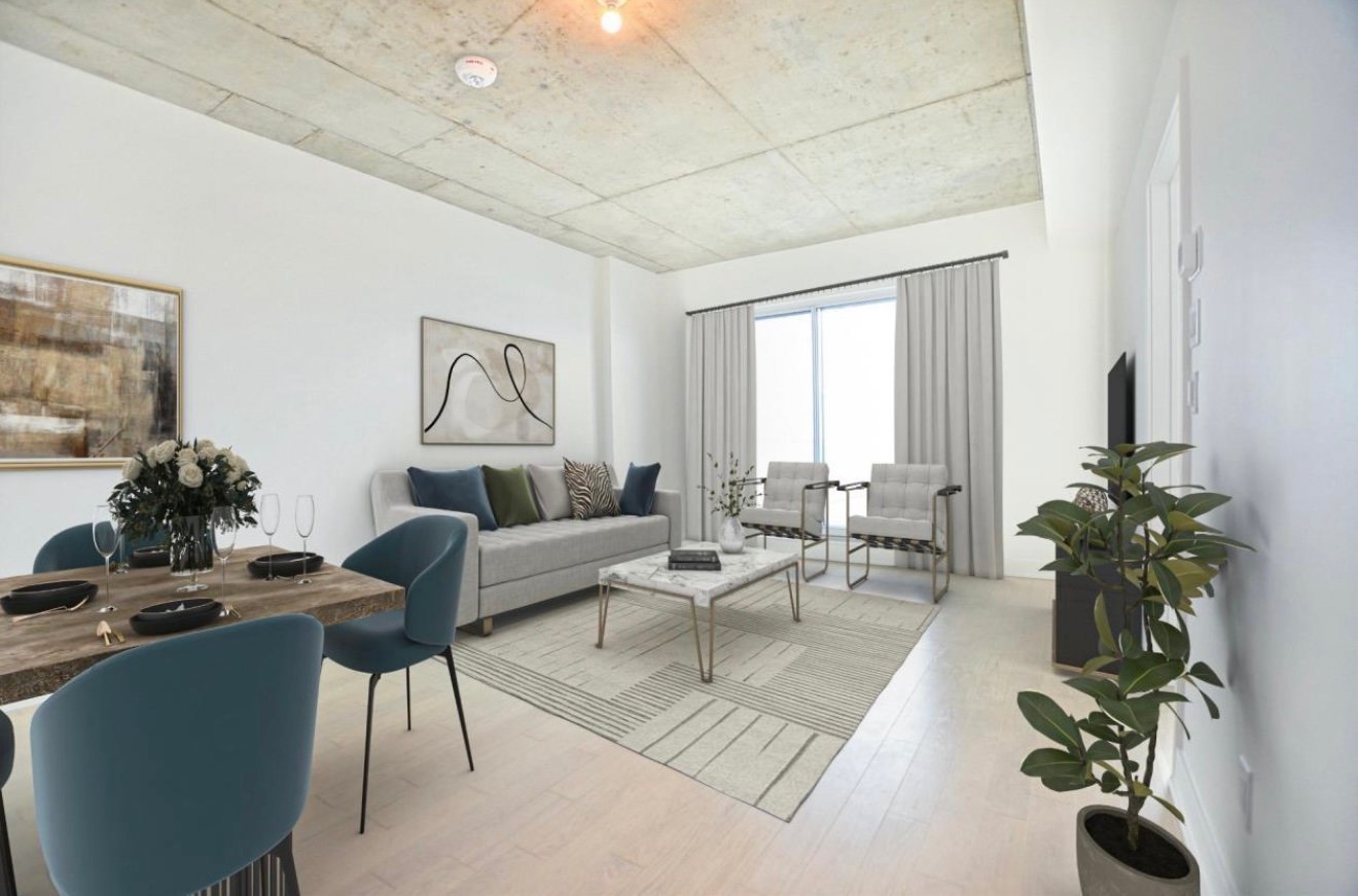 Condominium for sale in Brossard — Living room